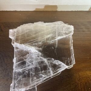 Large selenite crystal